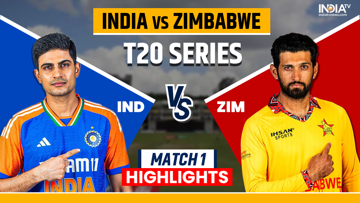 IND vs ZIM live score, 1st T20I India vs Zimbabwe live, latest updates, scorecard, free