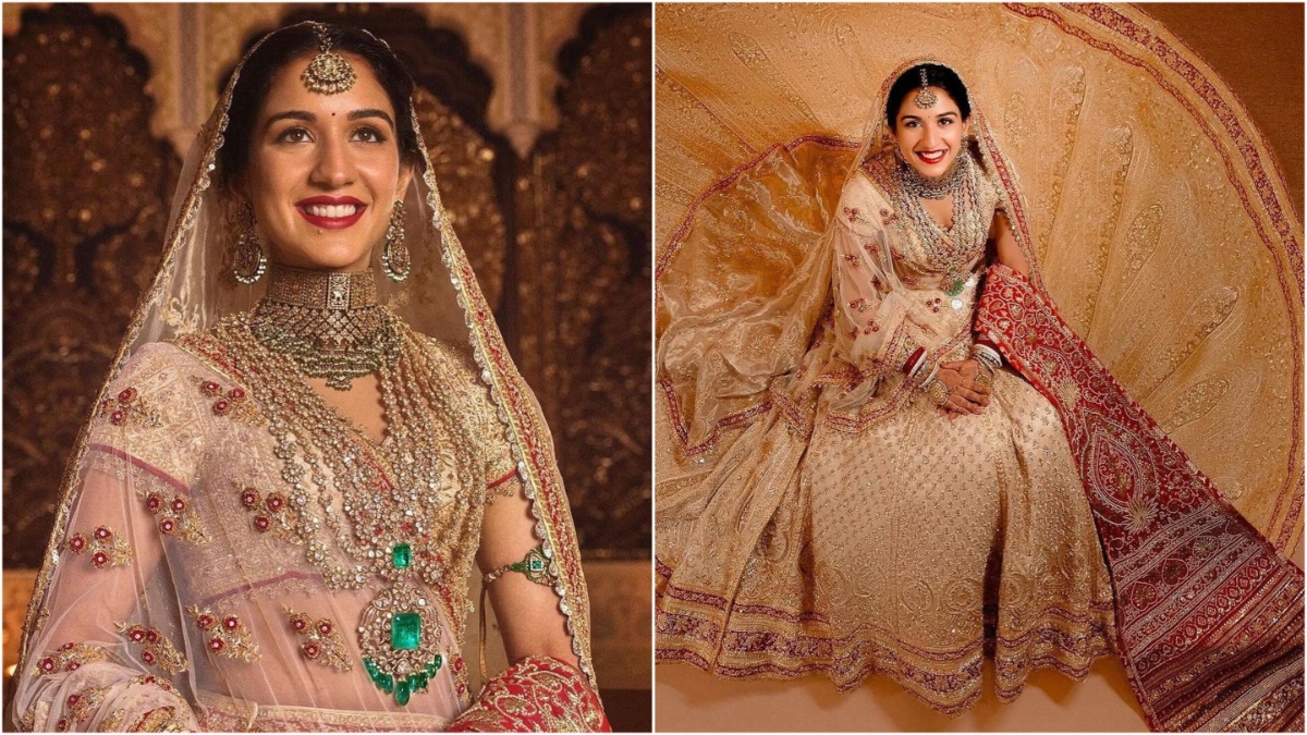 Radhika Merchant radiates in Abu Jani Sandeep Khosla lehenga ahead of wedding with Anant Ambani