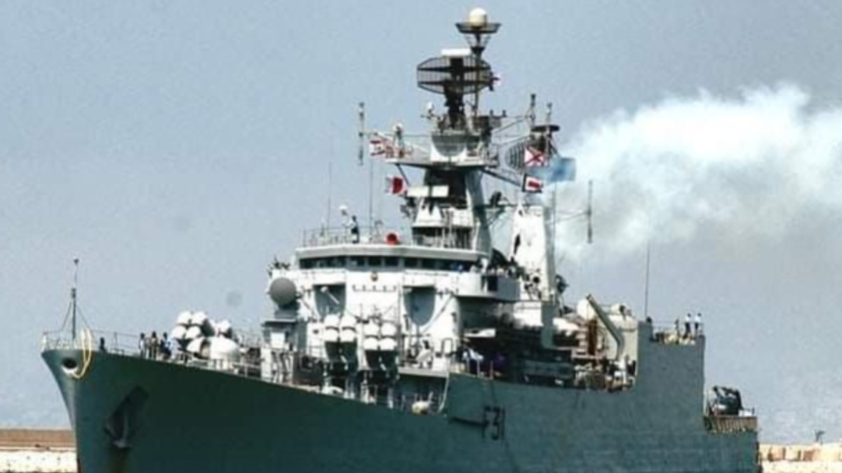 INS Brahmaputra, Navy warship, severely damaged in fire, sailor missing