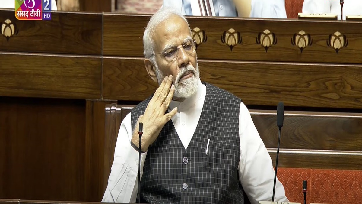 'Congress is biggest opponent of Constitution': PM Modi schools Opposition in Rajya Sabha on 'Samvidhaan'