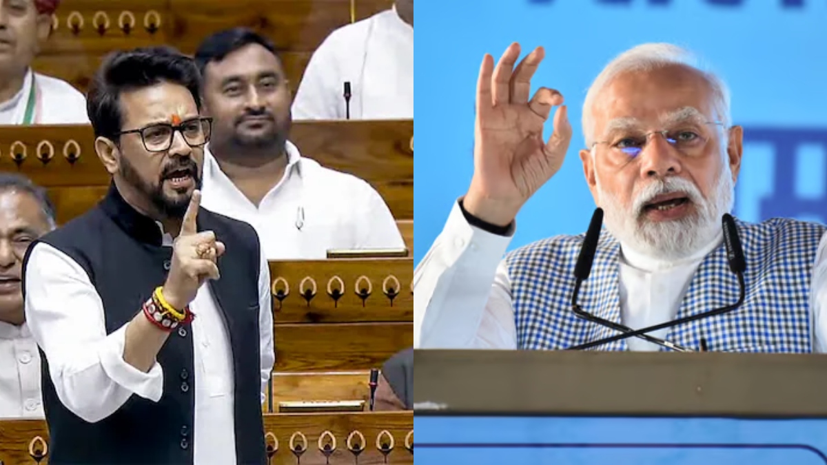 'Must hear': PM Modi heaps praise on Anurag Thakur's Lok Sabha speech, says perfect mix of facts and humour