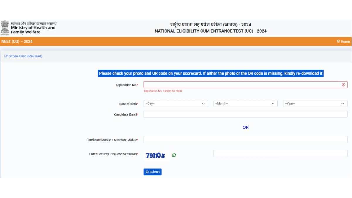 NEETUG 2024 Result NTA announces final and revised scorecards for