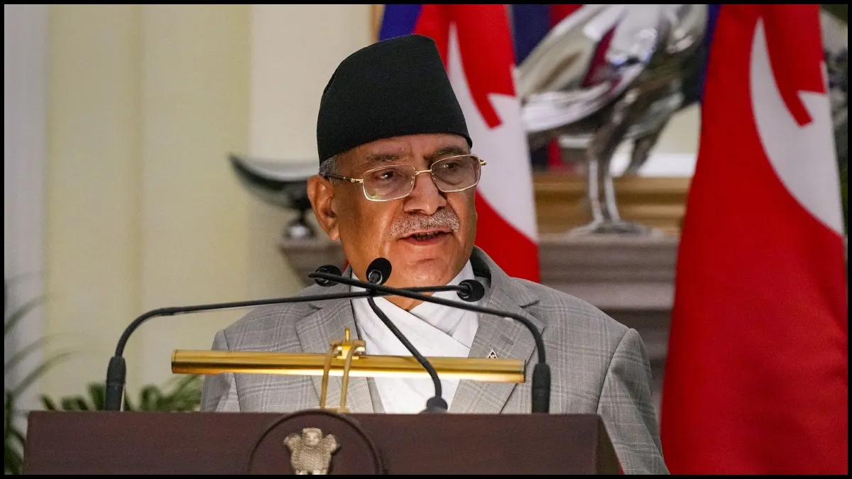 Nepal's outgoing PM Pushpa Kamal Dahal 'Prachanda'