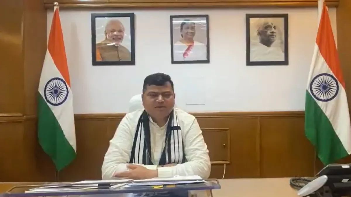 MoS for Jal Shakti Raj Bhushan Choudhary