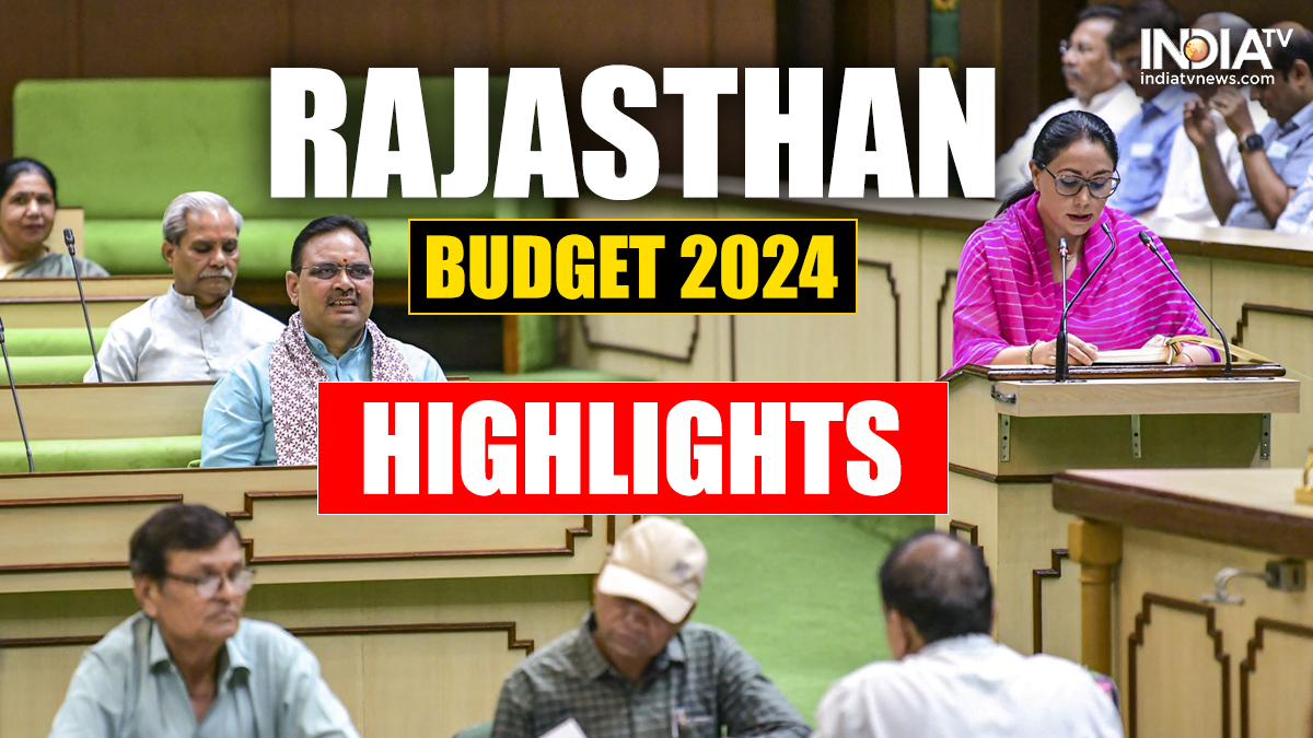 Rajasthan Budget 2024 highlights: Amrut 2.0 scheme, Greenfield Expressways, and new sports policy