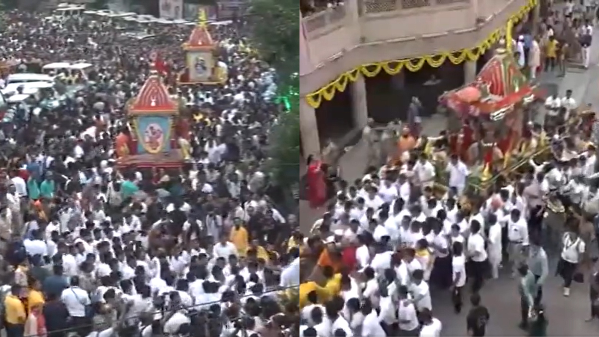 Gujarat: Jagannath Rath Yatra Underway In Ahmedabad; Amit Shah, CM ...