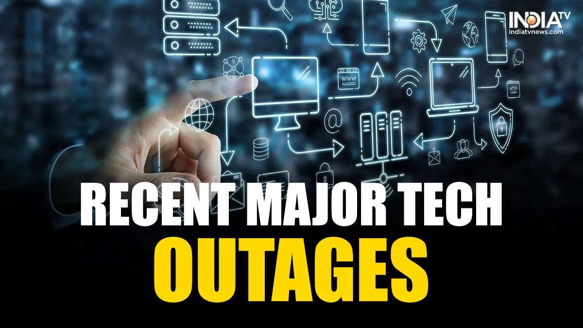 Recent major tech outages