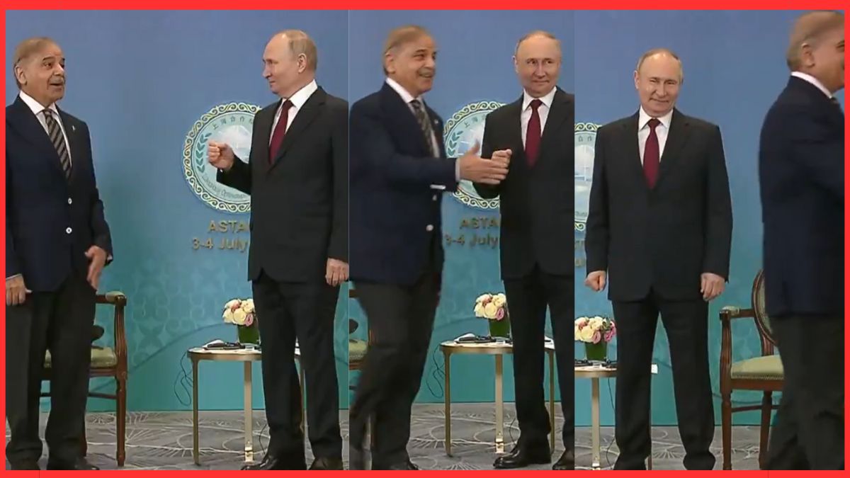 SCO Summit: Pakistan PM Sharif's awkward moment with Putin, calls him ...