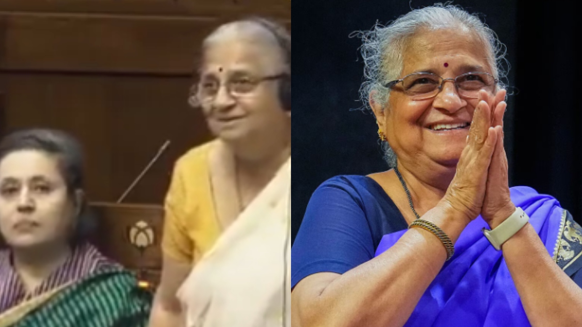 Sudha Murty speaks about cervical cancer vaccination and domestic tourism in her first Rajya Sabha speech