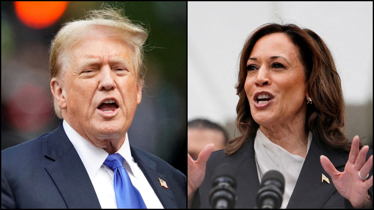 US Elections 2024: Kamala Harris leading Donald Trump in presidential race, shows new poll