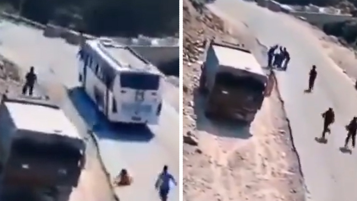 Amarnath Yatra pilgrims jump off moving bus after brakes fail, several ...