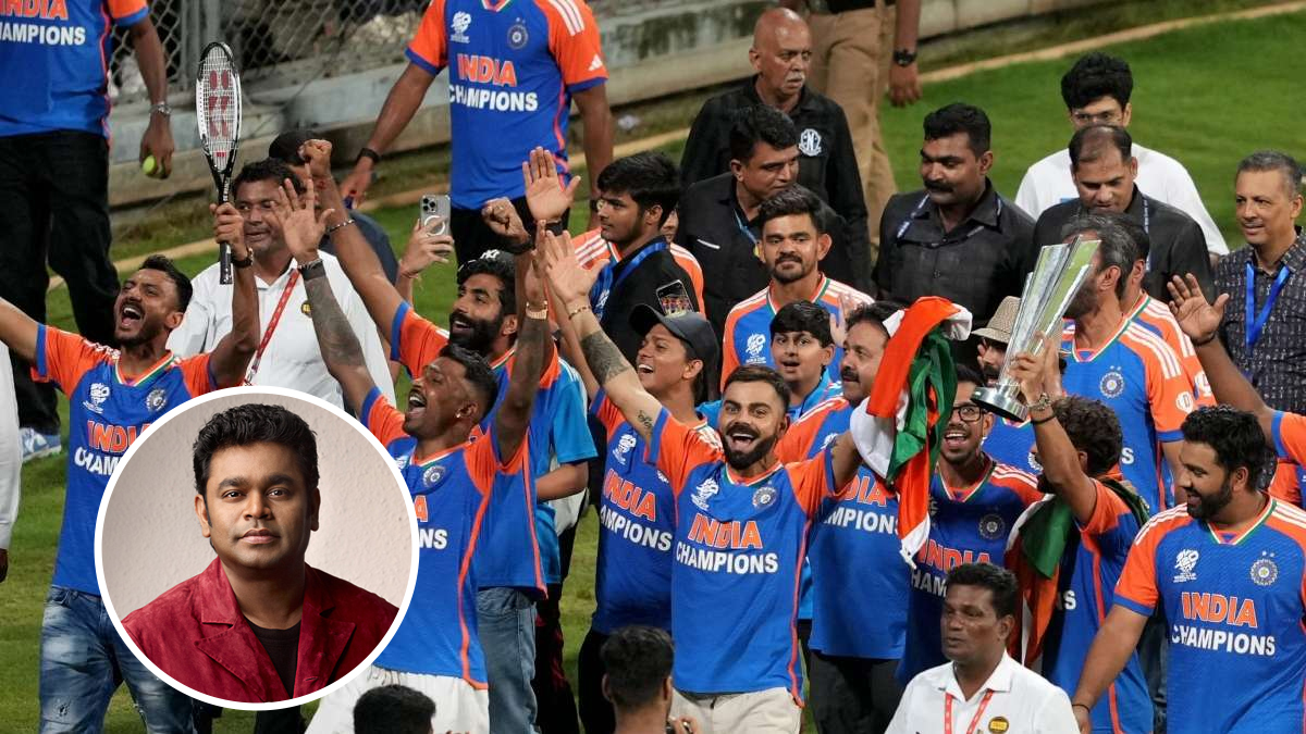 AR Rahman reacts to Team India's viral video singing 'Vande Mataram' at Wankhede Stadium