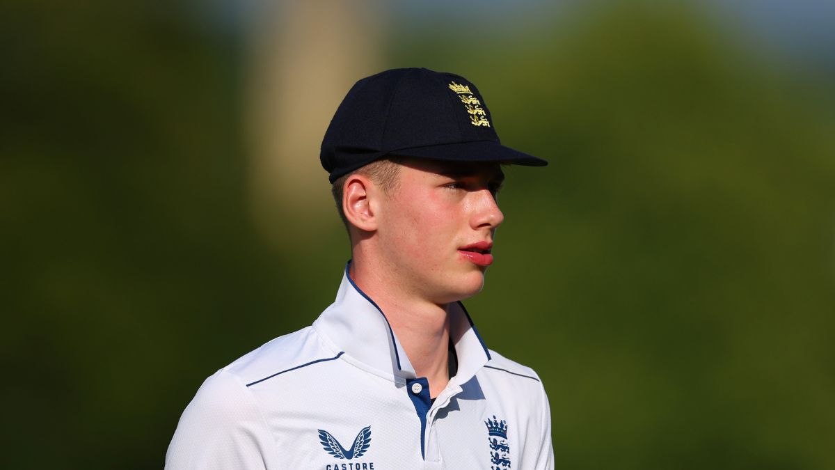 Rocky Flintoff becomes youngest U19 centurion for England