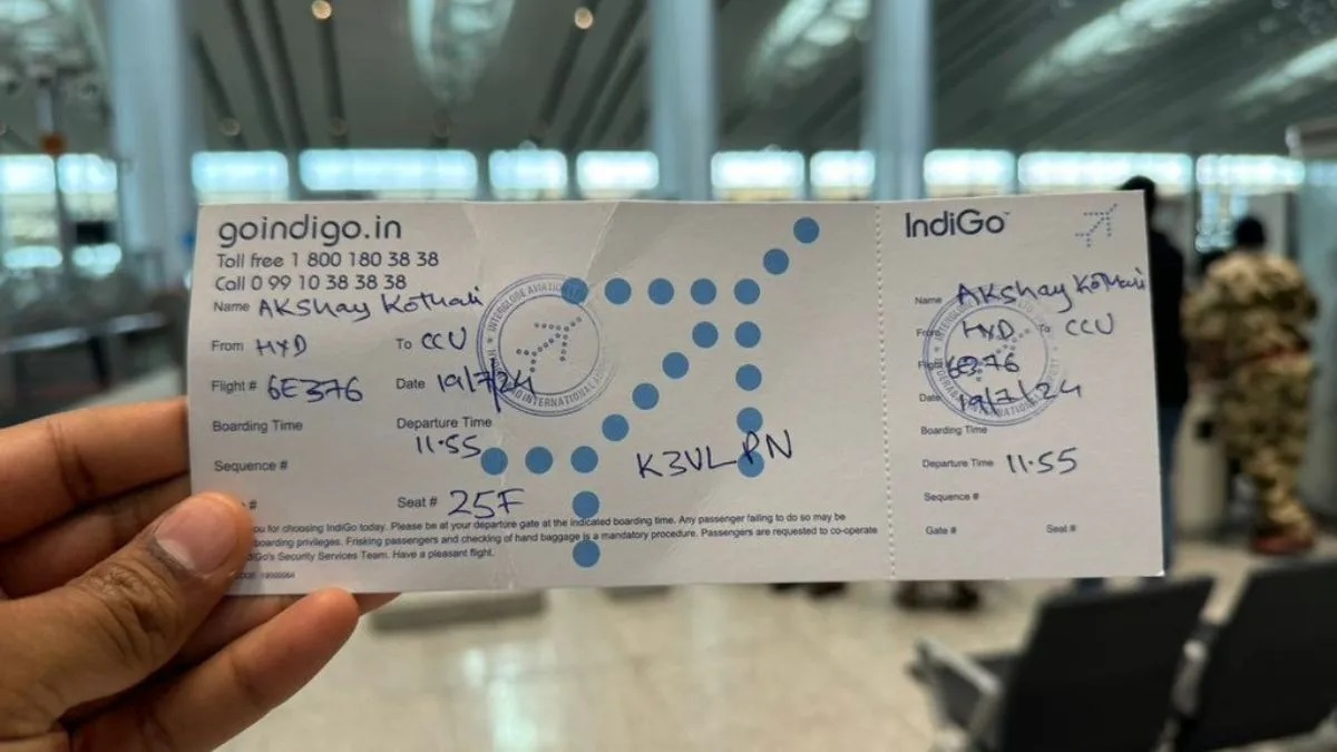 Microsoft outage: Passengers get hand-written boarding passes as services hit at Hyderabad Airport