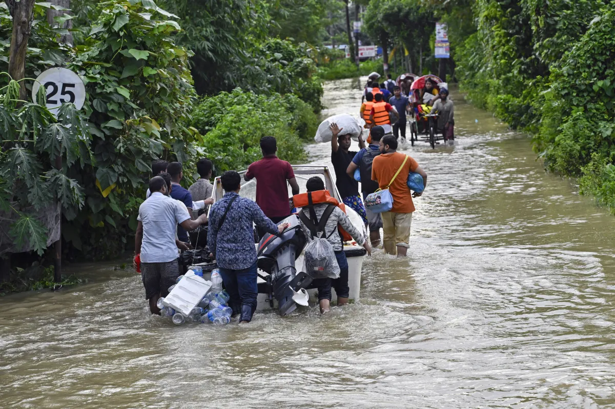 Several parts of Gujarat were battered by heavy to very heavy rains in the last 24 hours. 
