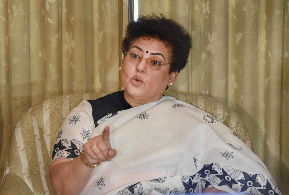 Rekha Sharma elected unopposed in Rajya Sabha bypolls, says priority is to raise voices of people