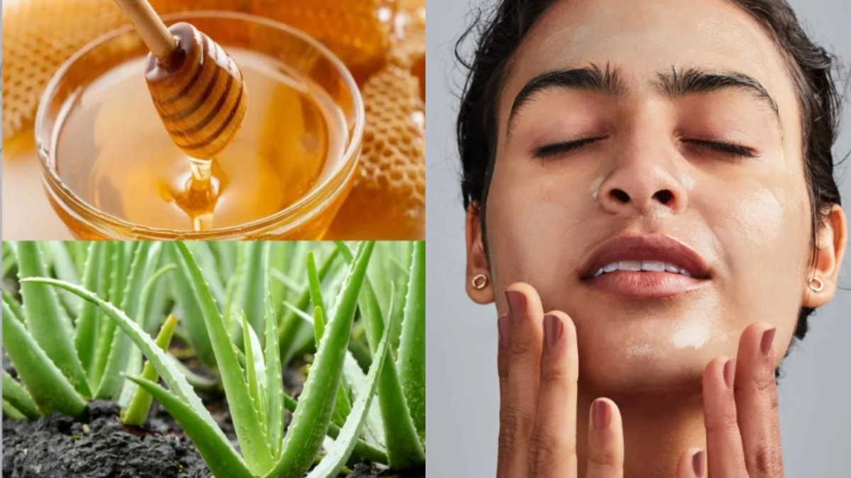 Wondering how to get rid of lifeless skin? Use aloe vera and honey face mask