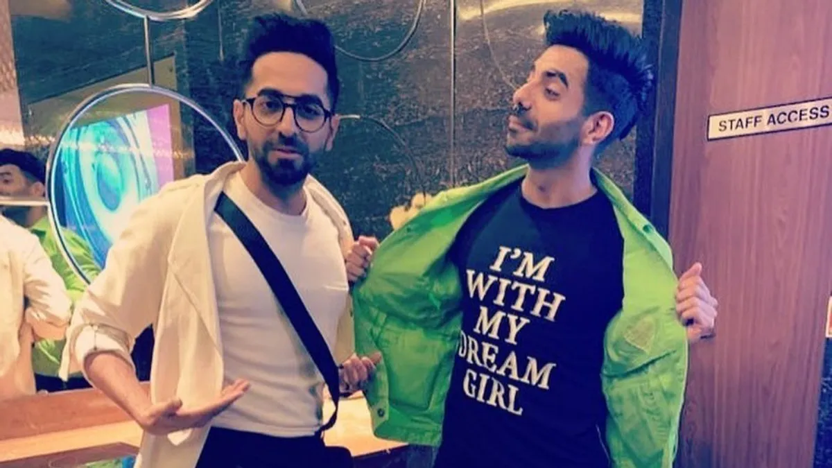 Ayushmann Khurrana with brother Aparshakti