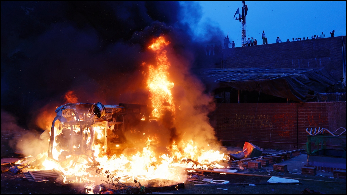 Bangladesh protests turn anti-Hindu, ISKCON temple set ablaze along with idols of deities 