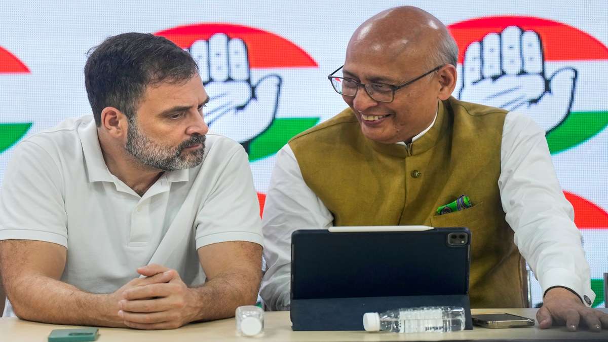 Congress reconstitutes law, human rights and RTI department, appoints Abhishek Manu Singhvi as chairman