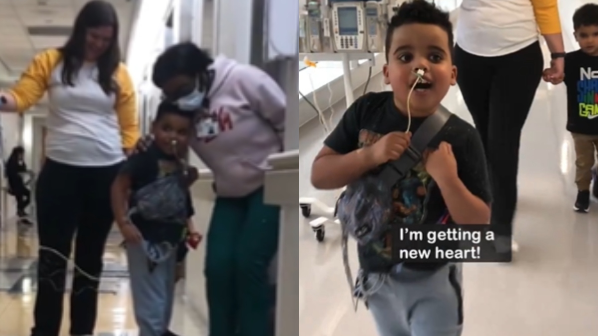 'I'm getting a new heart': 6-year-old's adorable video ahead of surgery will melt your heart | WATCH