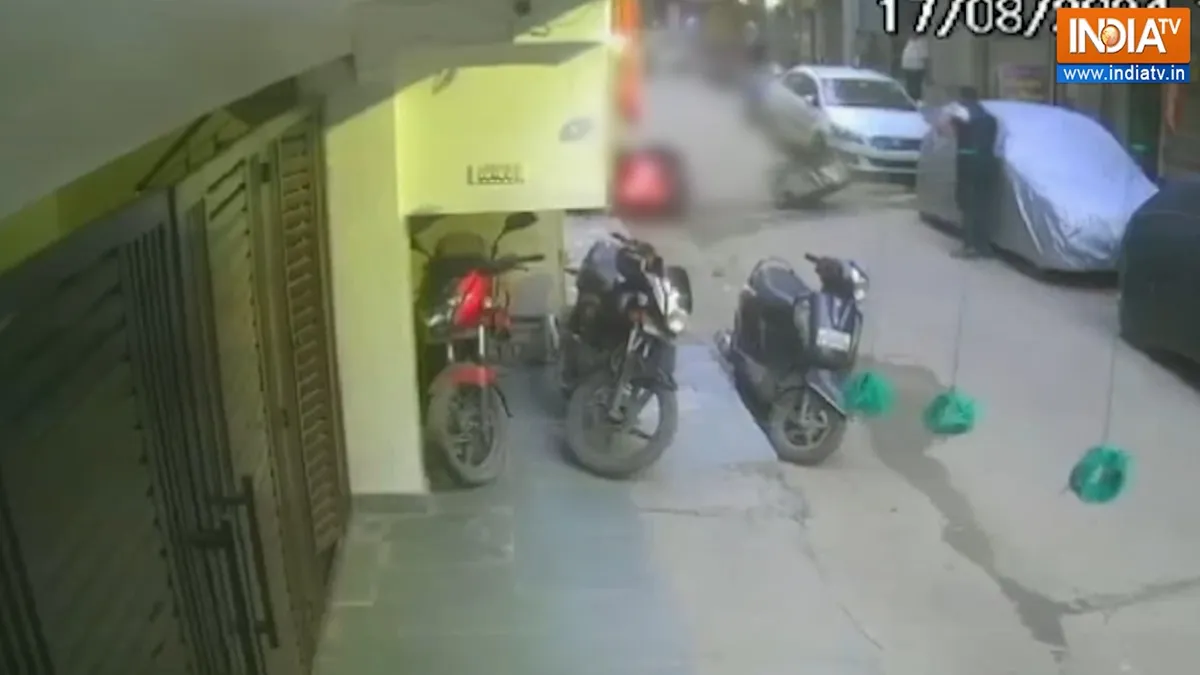 Delhi: Teenager dies after AC outdoor unit falls on him from second floor | VIDEO.