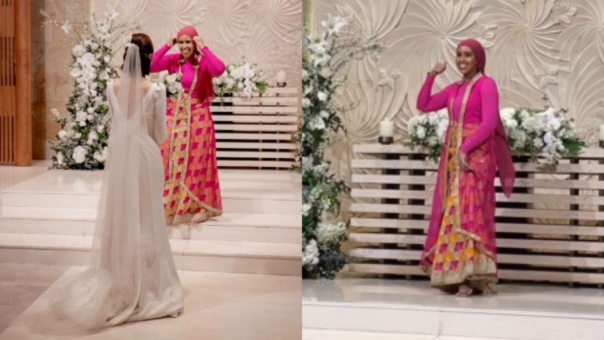 'Give her the citizenship': African woman steals the show at Korean wedding with desi moves | WATCH