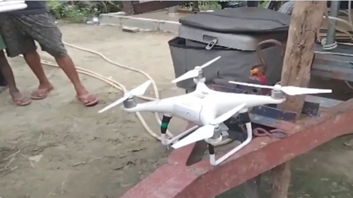 The authorities are using drones in Bahraich to capture wolves.
