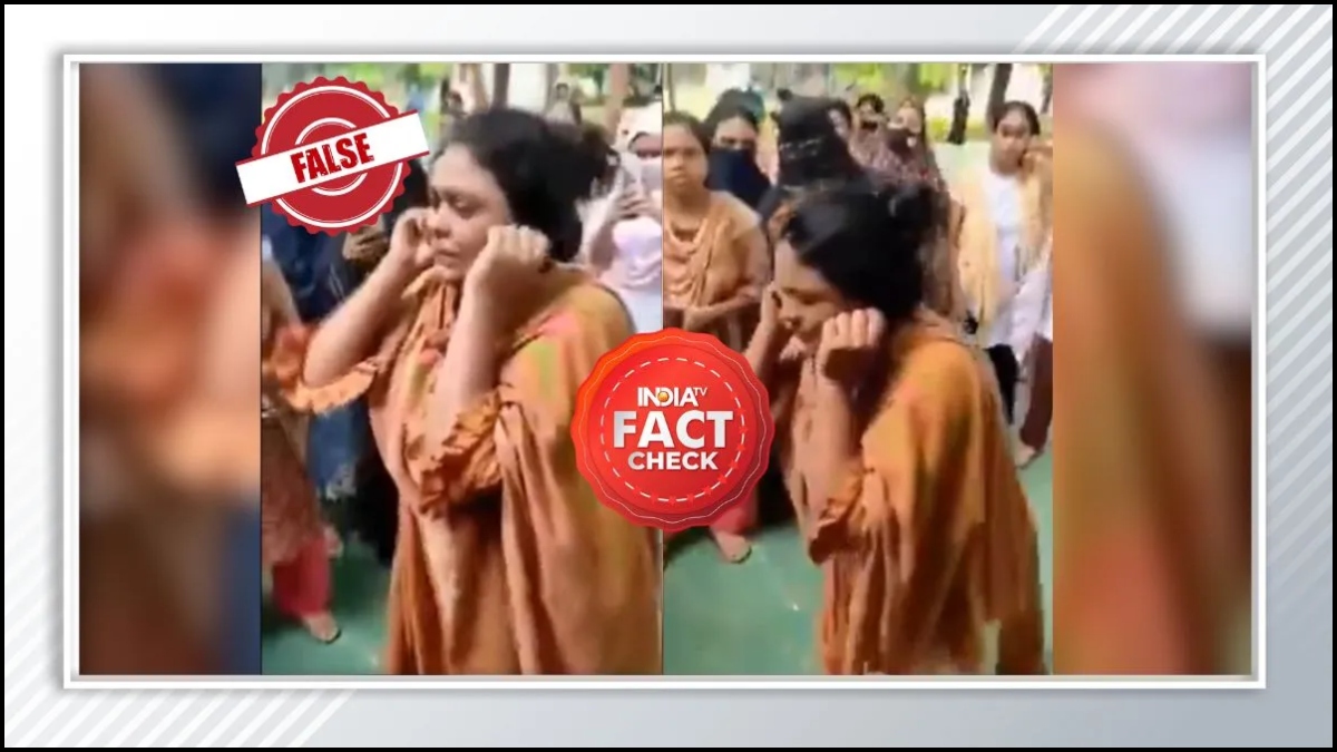 Fact Check: Old video of student from Bangladesh college falsely shared with communal angle amid unrest