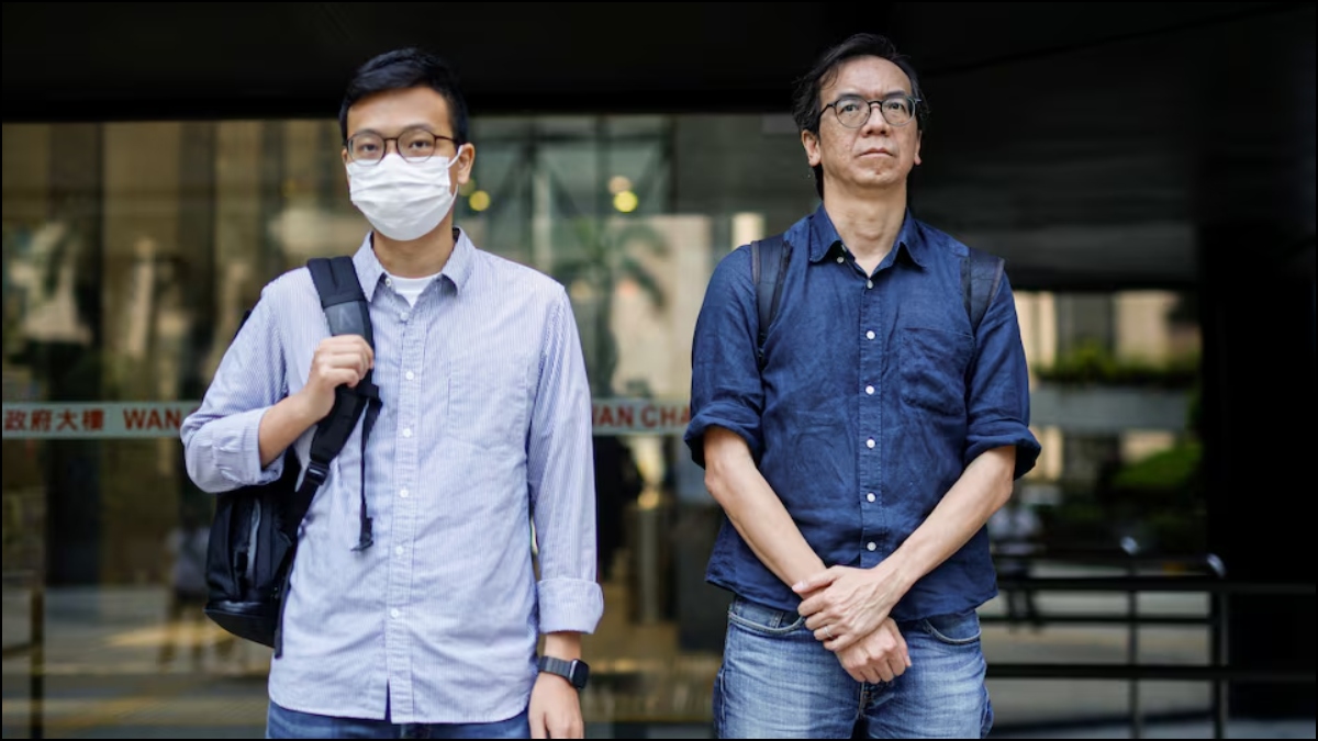 Hong Kong court convicts two journalists in landmark sedition case in further blow to press freedom