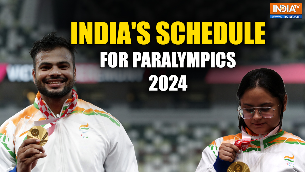 India's complete schedule for Paris Paralympics 2024; check key events