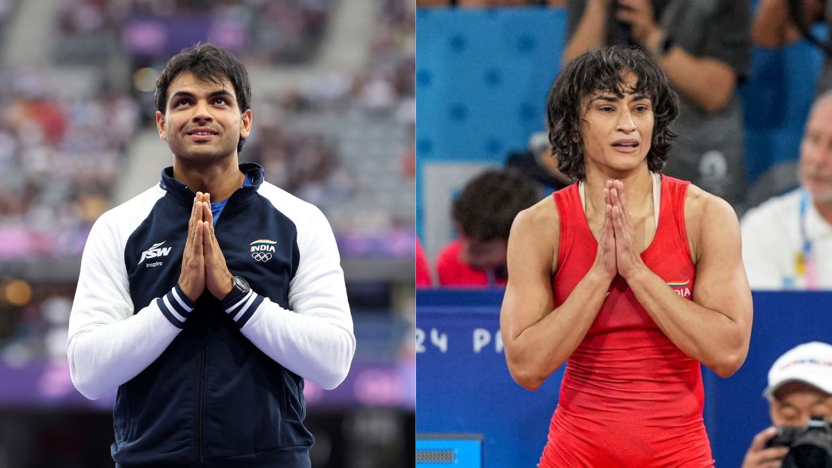 Neeraj Chopra urges Indian fans to not Vinesh Phogat's heroics