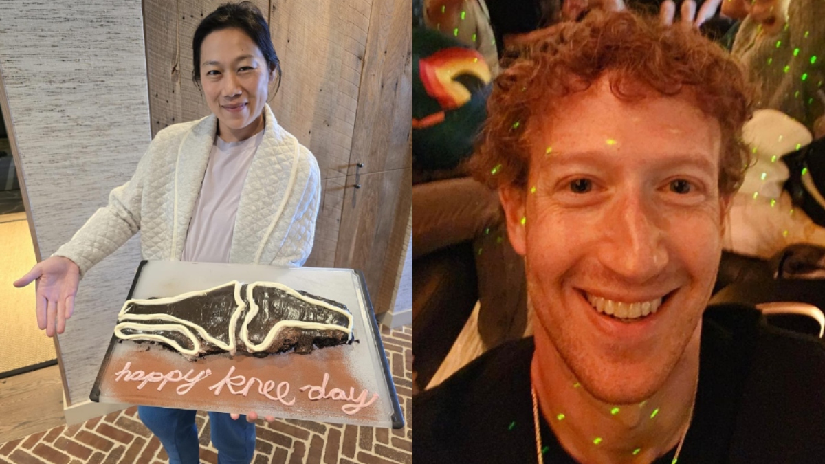 'Happy Knee Day': Mark Zuckerberg's wife celebrates his recovery with a cake, Meta CEO reacts