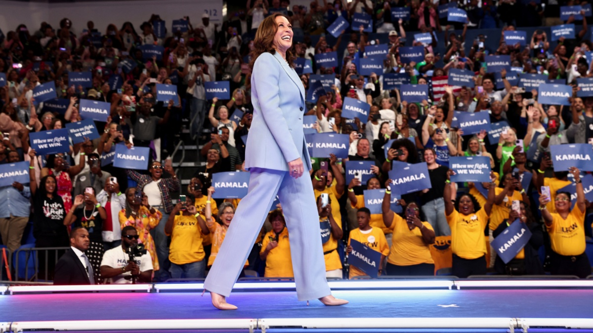 Kamala Harris secures Democratic presidential nomination, says 'I am honoured'