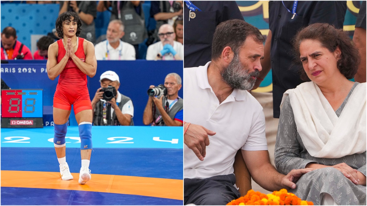 Vinesh Phogat disqualified: 'She is not one to give up easily', say Rahul Gandhi and Priyanka