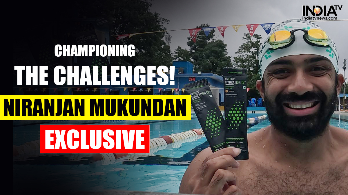 Story of Niranjan Mukundan, India's first-para swimmer with 100 International medals | Exclusive