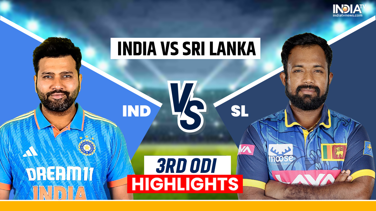 IND vs SL 3rd ODI Live Cricket Score: India vs Sri Lanka Live Updates ...