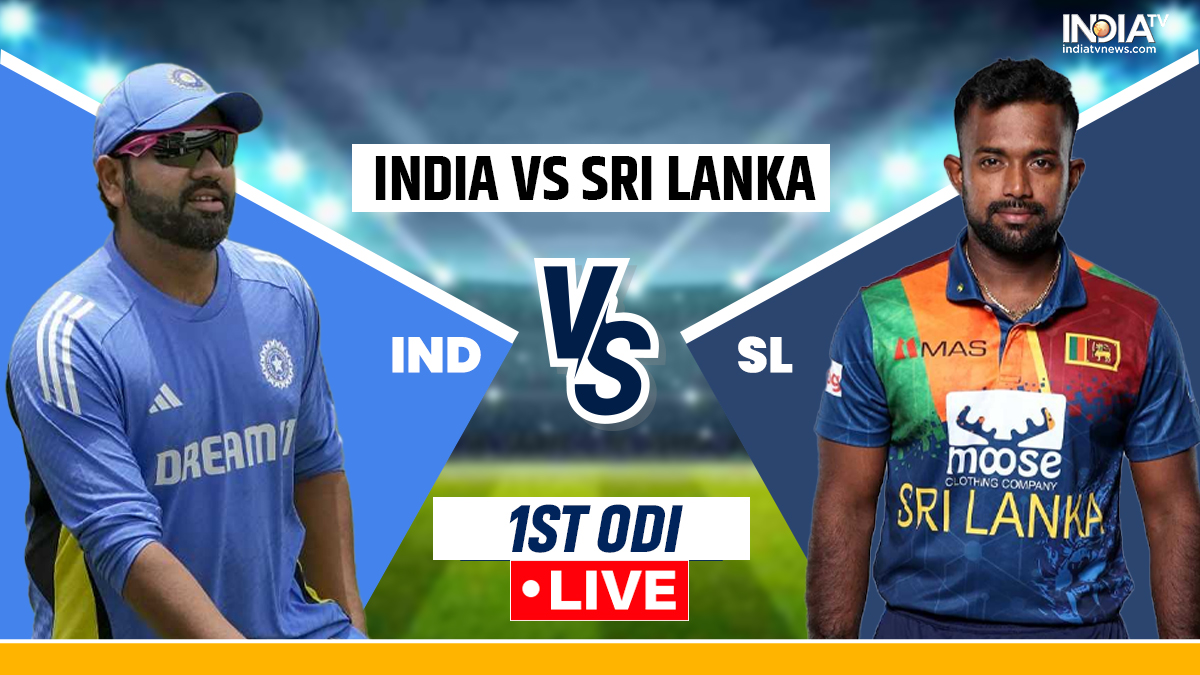 IND vs SL 1st ODI Live Score: Rohit Sharma-led India aim to continue dominance over Sri Lanka