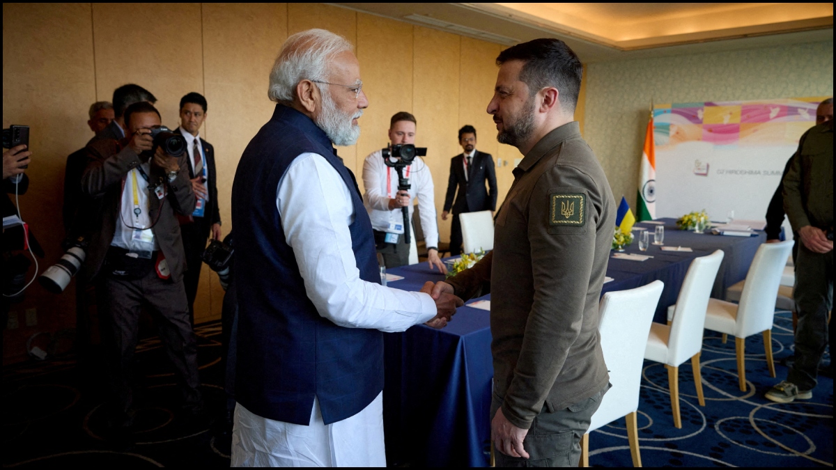 PM Modi arrives in Kyiv, all eyes on high-stakes talks with Zelenskyy over Russia-Ukraine war | WATCH