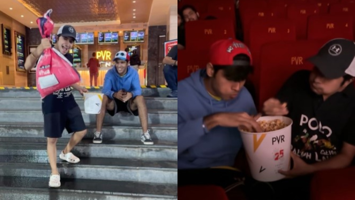 'Chilla chilla ke scheme bata di': Content creator fills giant PVR popcorn tub 8 times, internet reacts