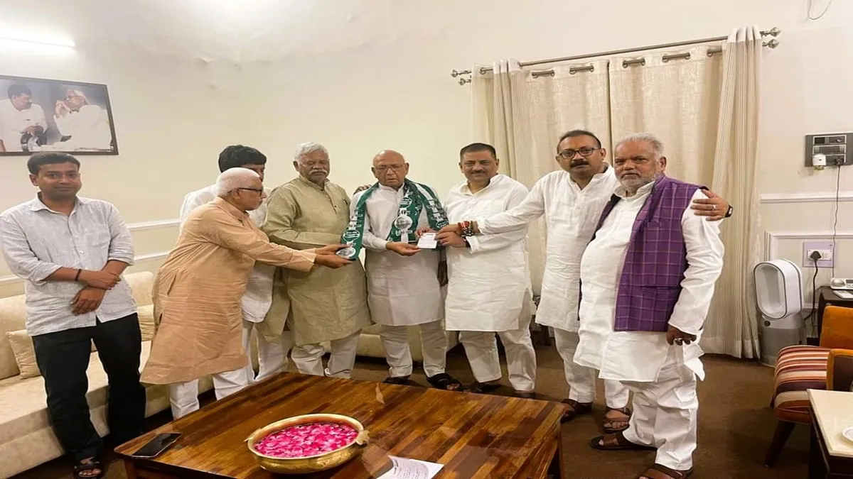 Former Jharkhand minister, Jamshedpur East MLA Saryu Roy joins JD-U.