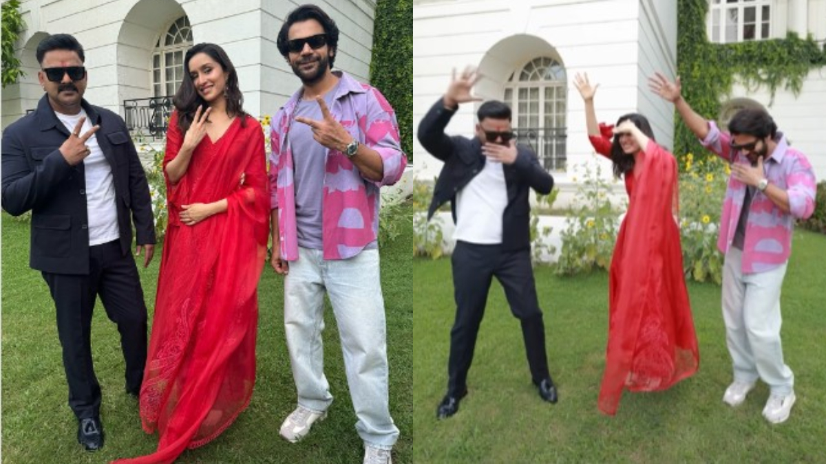 Shraddha Kapoor, Rajkummar Rao groove to ‘Aayi Nai’ song from Stree 2 with Bhojpuri star Pawan Singh – India TV