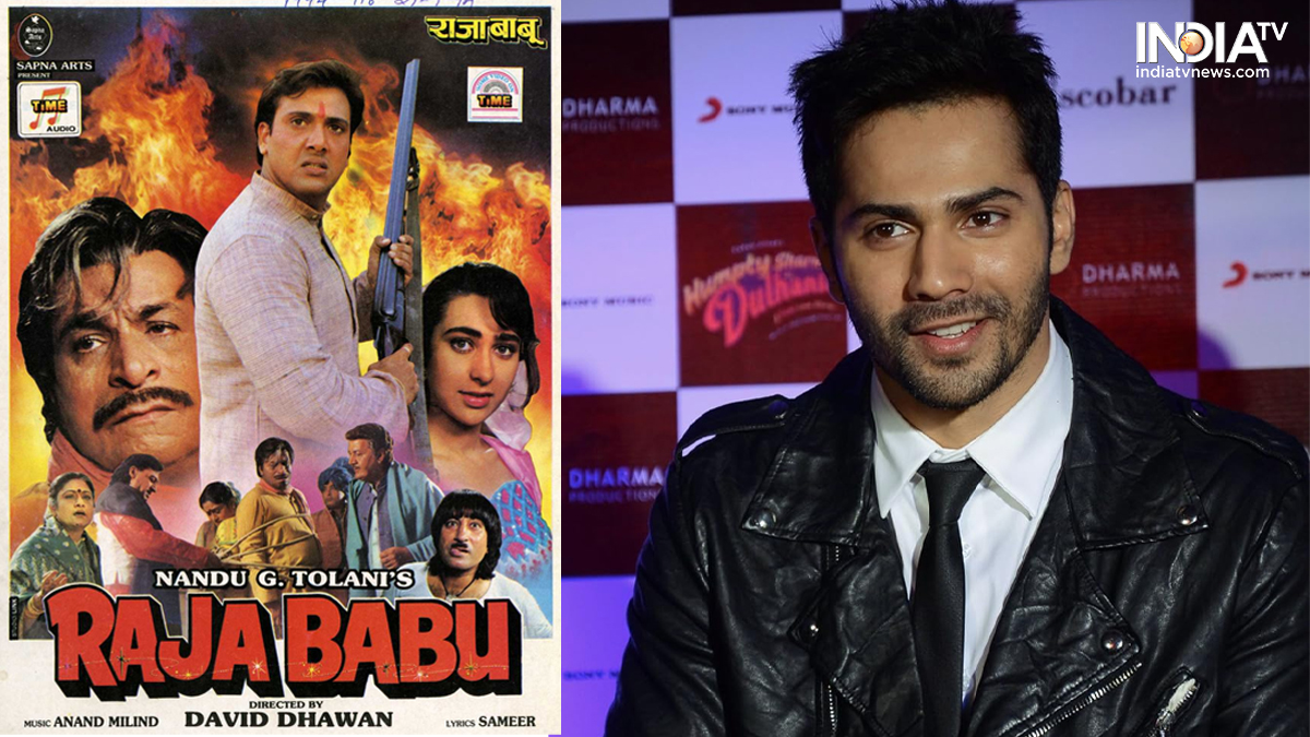 Varun Dhawan enjoys Govinda, Karisma Kapoor's Raja Babu in theatres, gives Insta sneak peeks