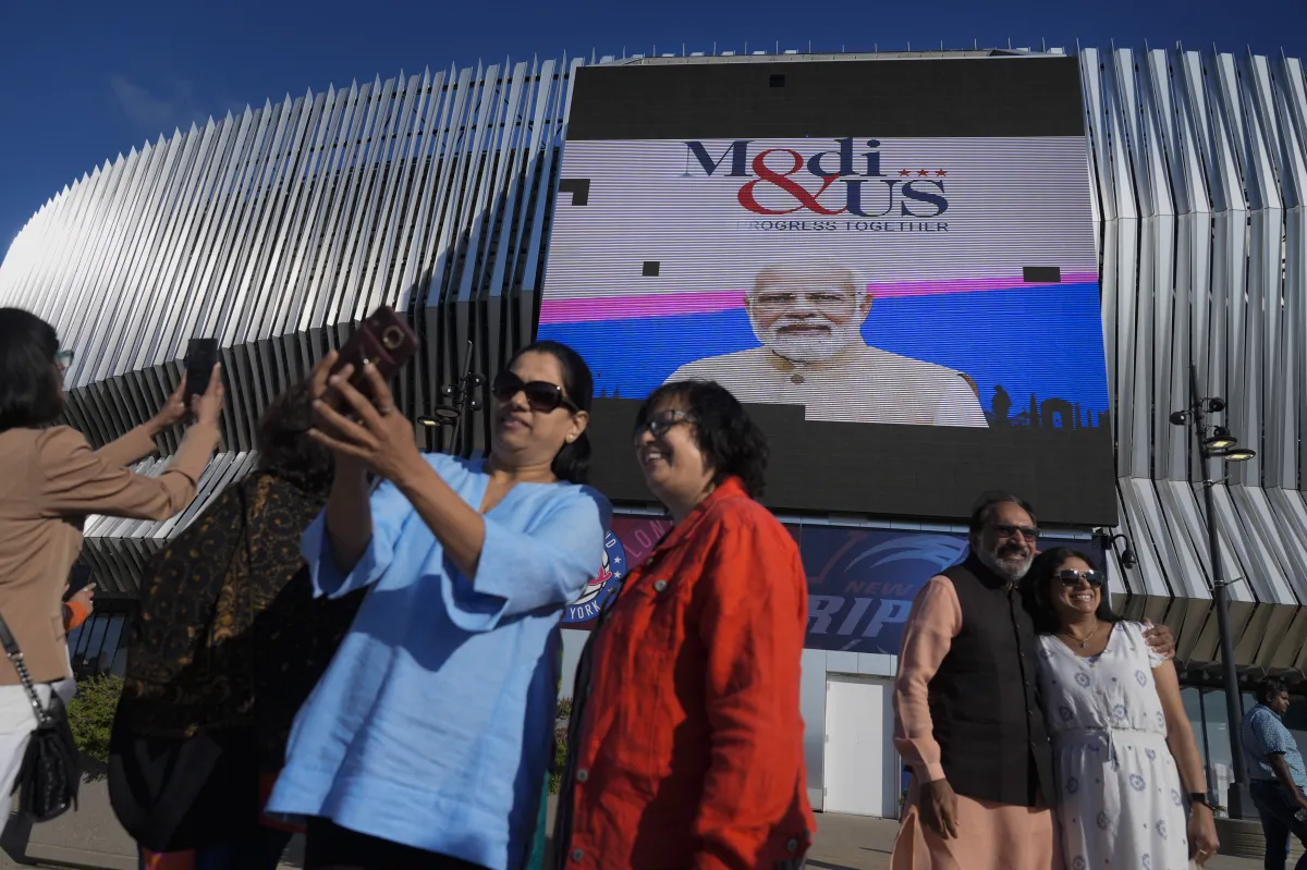  Indian diaspora set to welcome Prime Minister Modi at New York's Nassau Coliseum 