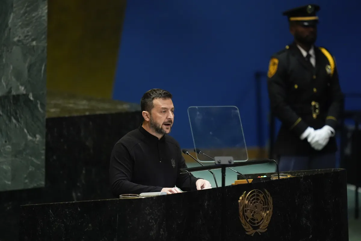 Ukraine President Volodymyr Zelenskyy 