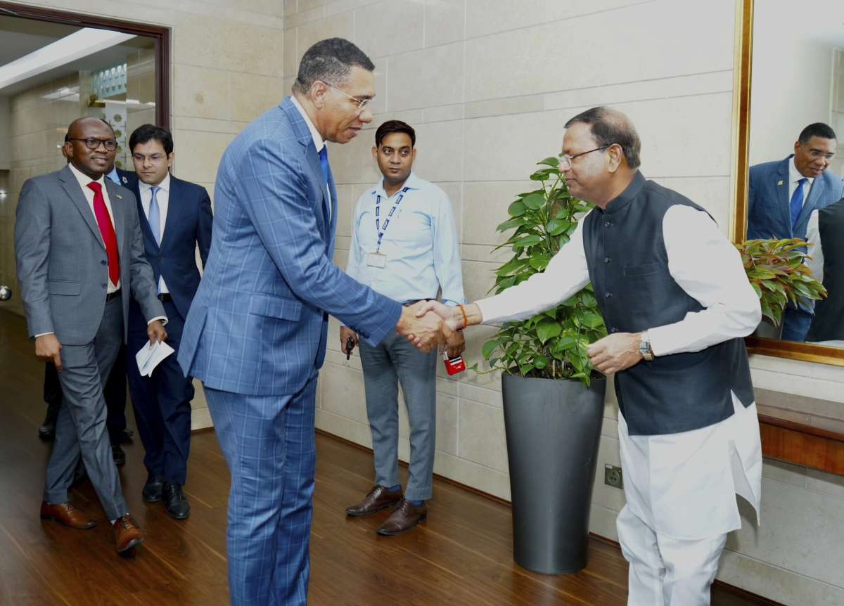 Jamaican PM makes historic first bilateral visit to Delhi, scheduled to meet PM Modi, President India TV