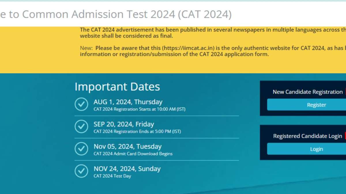 CAT 2024 extended registration concludes tomorrow how to apply, fee