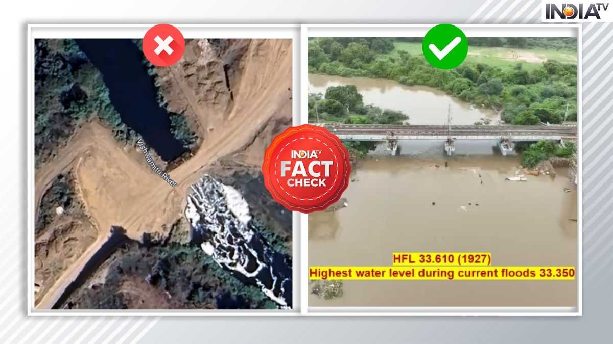 Fact Check: Is bullet train project reason for flood in Gujarat's Vadodara? Know truth