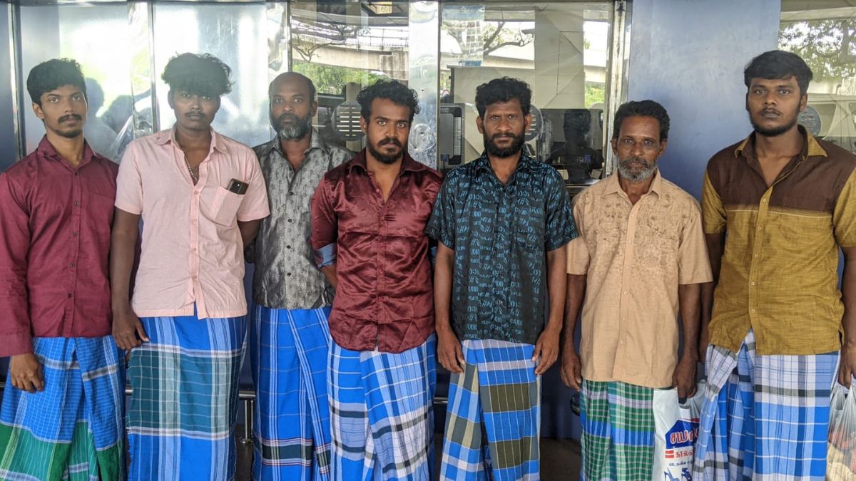 'On their way home!': Indian fishermen arrested by Sri Lankan Navy repatriated