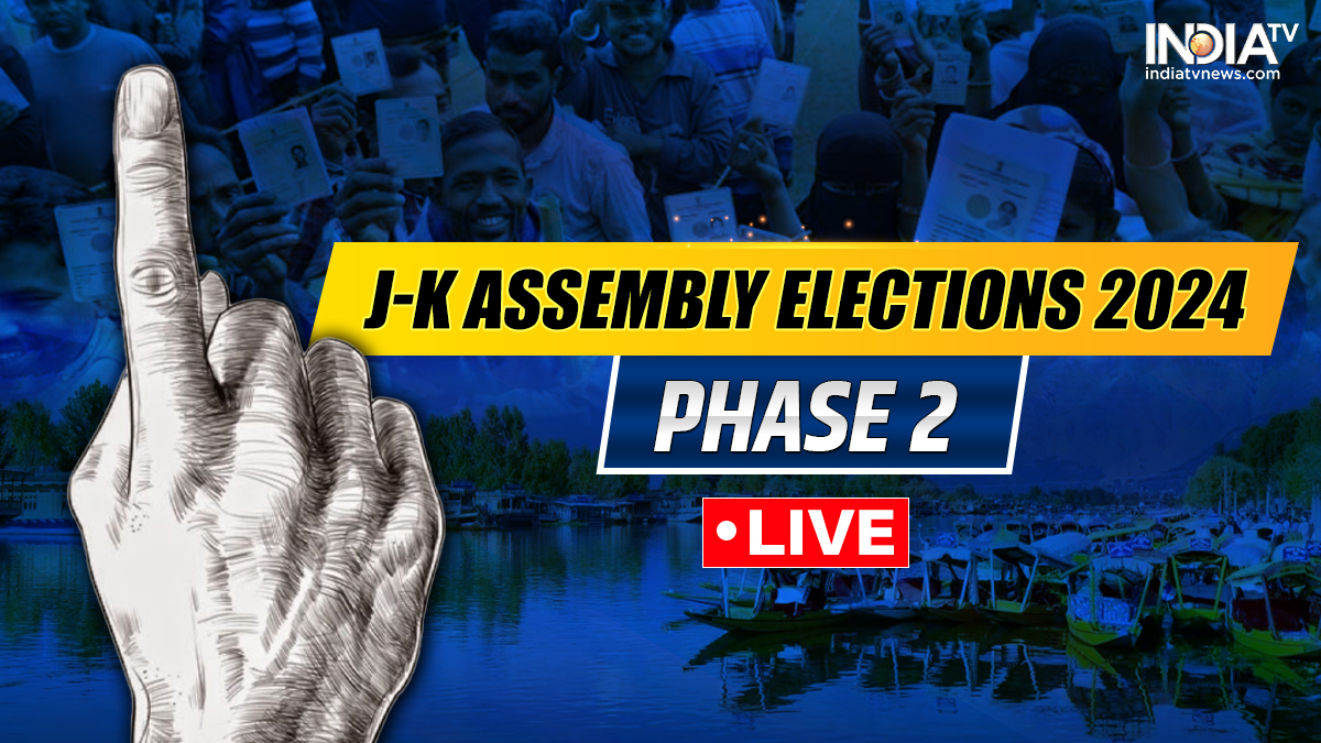 JK Assembly Elections Phase 2 LIVE Updates Voting today in 26 seats